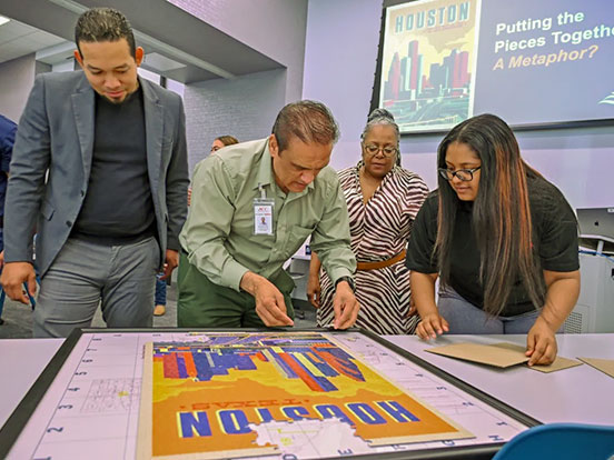 This is a photo from the Building Bridges event